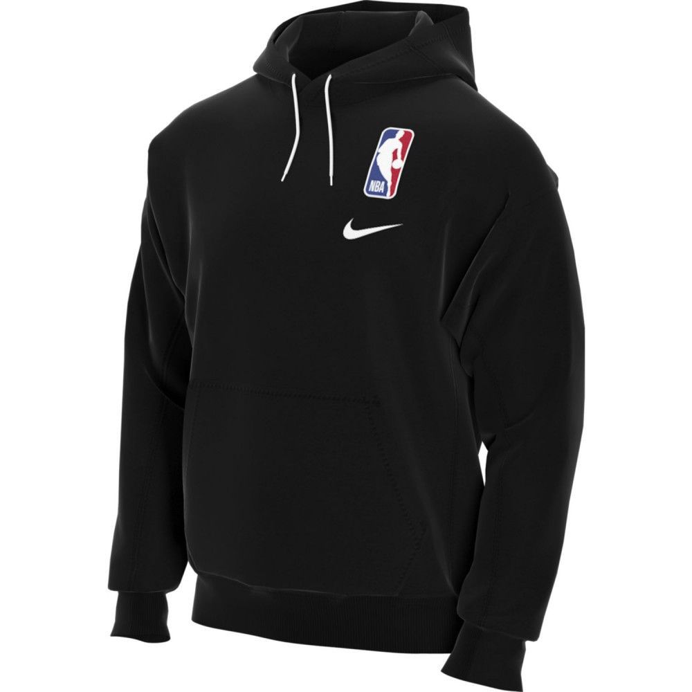 Nike NBA Logo Players Edition Court side Black Hoodie size Large