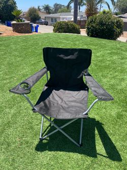 Folding Camping Chair with Cup Holder