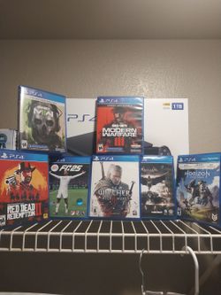 PS4 1TB Console with 7 Games Bundle