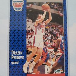 91 Fleer Drazen Petrovic!