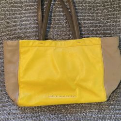 Marc Jacobs Yellow Tan Tote 