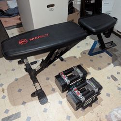 Powerblock adjustable dumbbells 