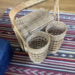 Handmade Picnic Basket