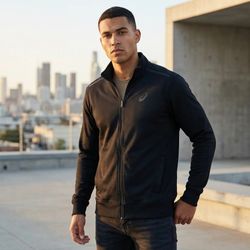 ASICS Full-zip Running/Jogging/Warm-up Jacket - US Men M