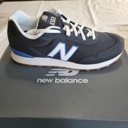*NEW*New Balance 515 Lifestyle Sneaker Grey Blue Suede Shoe Men's 9 Women's 10.5