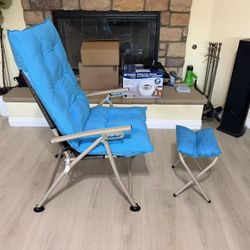 Foldable Lawn Chair with Coushin