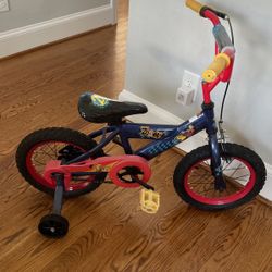 Mickey Mouse Zoom Bike With Training Wheels