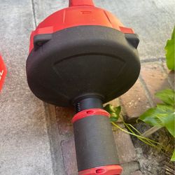Milwaukee M18 Drain Snake With 3.0 Battery And Charger Like New 