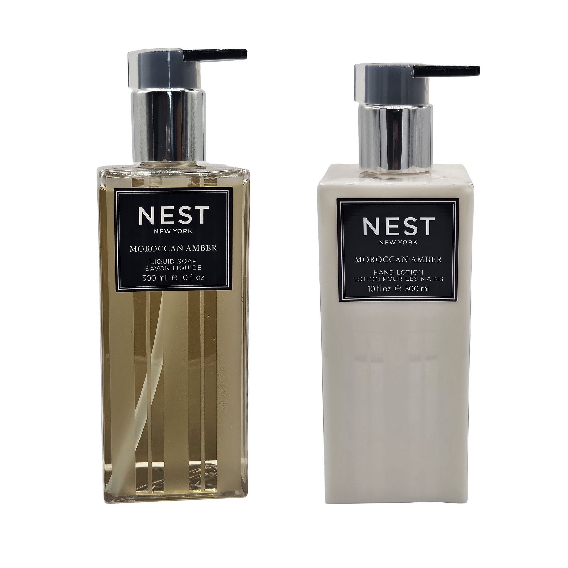 🎁 LAST-MINUTE GIFT! BUNDLE OF 6 – NEST New York Moroccan Amber Hand Soap & Lotion | Luxury Bath Set | New