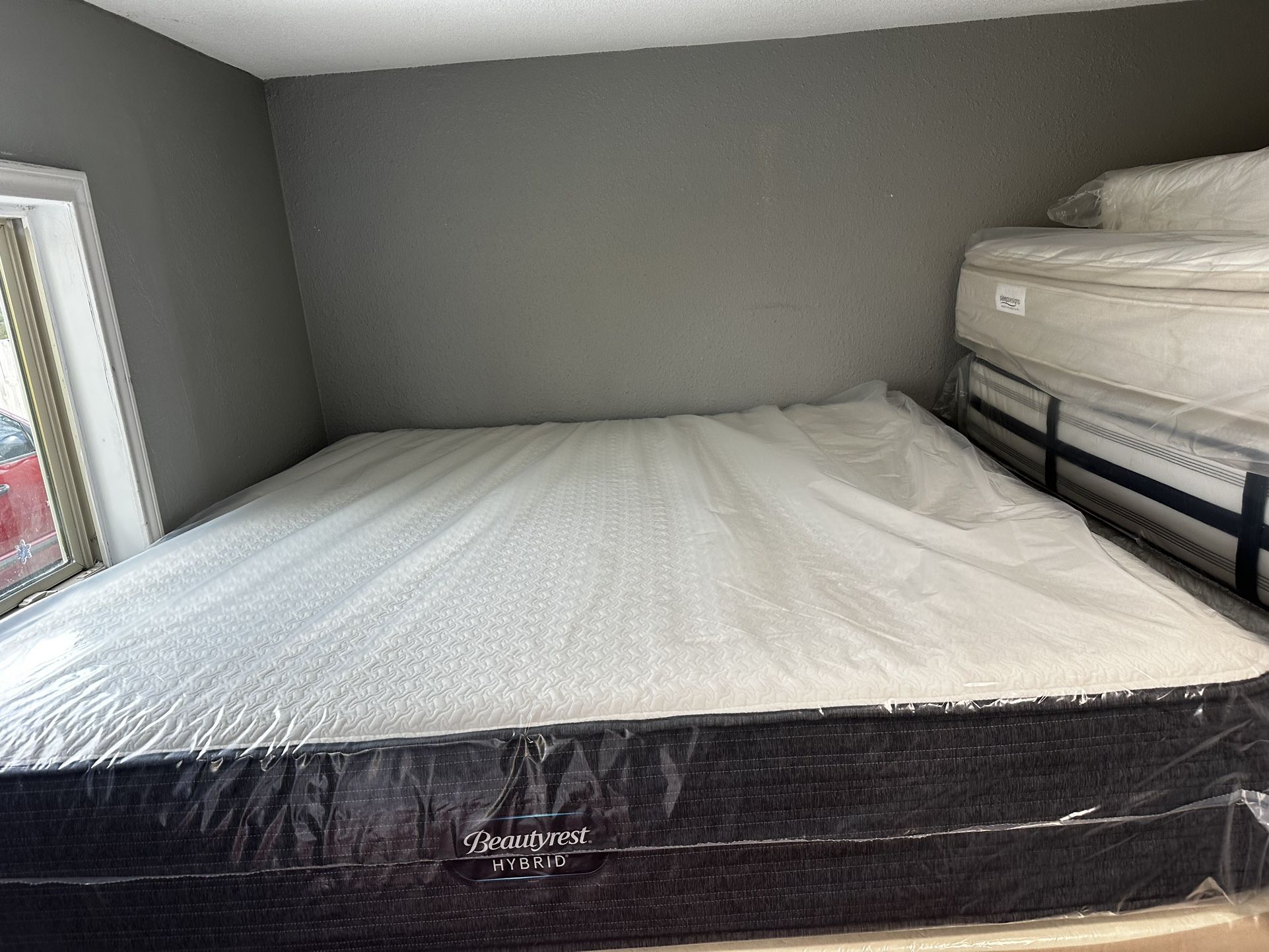 Set King Sizes Mattress And Box Spring