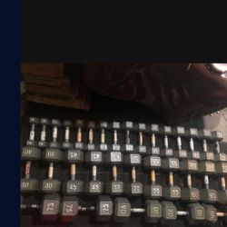 Cast Iron Dumbbells All New $1/lb 3–35lb