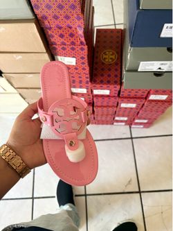 Pink Tory Burch Sandals