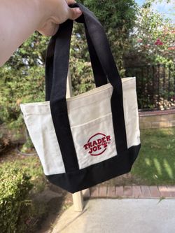 Trader Joe’s mini black tote last one