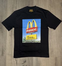 Palace X McDonald Tees (Black M) White Large