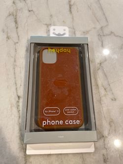 iPhone 11 case with Wallet pocket $5