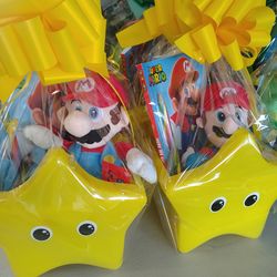 Super Mario Easter basket