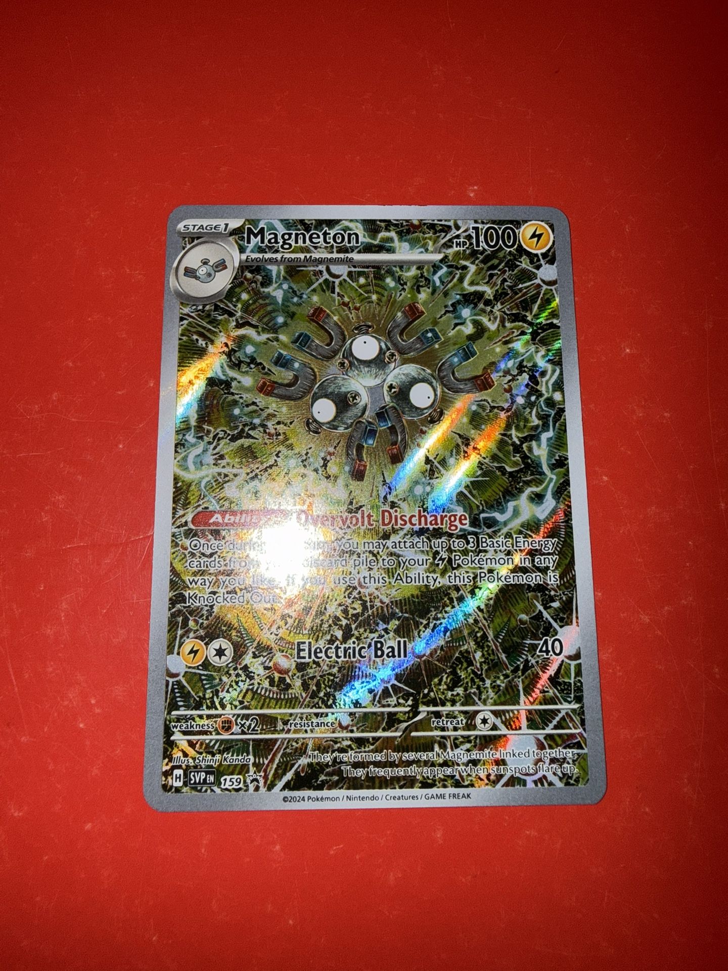 Magneton 159 Sv: Scarlet & Violet Promo Cards Holo