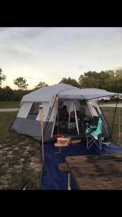 Ozark Trail 17' x 15' Person Instant Hexagon Cabin Tent, Sleeps 11 for Sale  in Riverview, FL - OfferUp