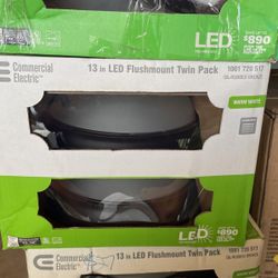 13” Flush Mount Twin Pack
