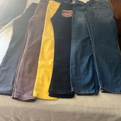 Jeans Skinny Girls Size 8 P 4 Newbrand Total 8 Pieces Each Same Size Each 7 Dollars 