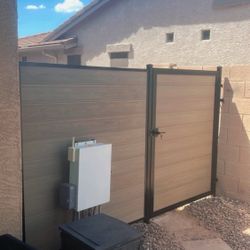 Utilities Privacy Fence 
