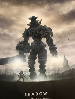 Shadow of colossus gaming poster (cardstock) gaming