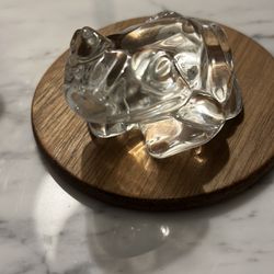 Waterford Crystal Frog