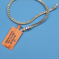 ✨ Moissanite Tennis Bracelet — 8.00 CTW | 925 Silver | 8" — $150