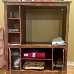 Wood Entertainment/ Storage Unit