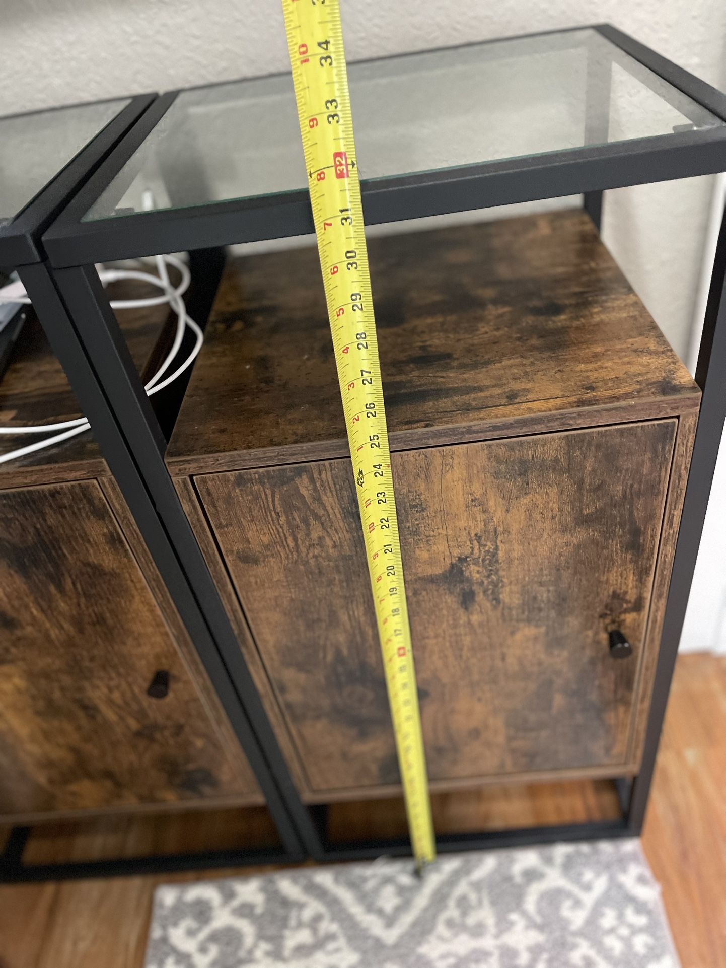 Rustic End Table