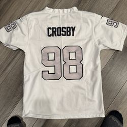 Max Crosby Kids Medium Jersey 