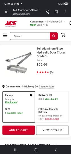 Automatic door closer