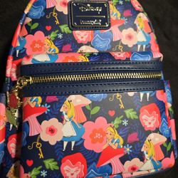 Disney Alice In Wonderland Backpack