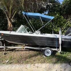 16’ GlassMaster Boat