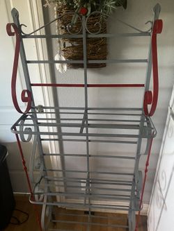 Bakers Rack For Plants Or ……..