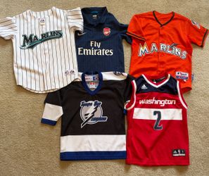 Youth sports jerseys