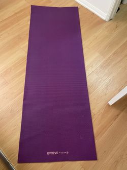 24 inch Purple Yoga Mat