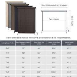 VICLLAX Outdoor Roller Shade (10' W×8' L), Patio Cordless Roller Blinds, Exterior Roll Up Shade with Spliced Design for Patio Porch Gazebo, Graphite