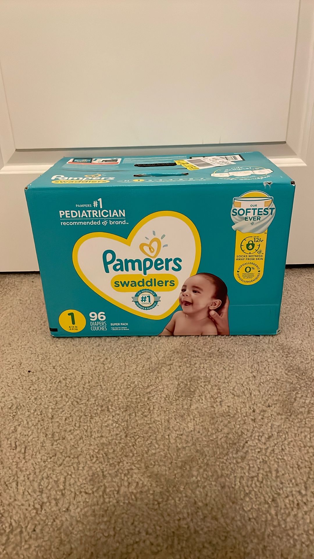 Pampers Size 1 Diapers