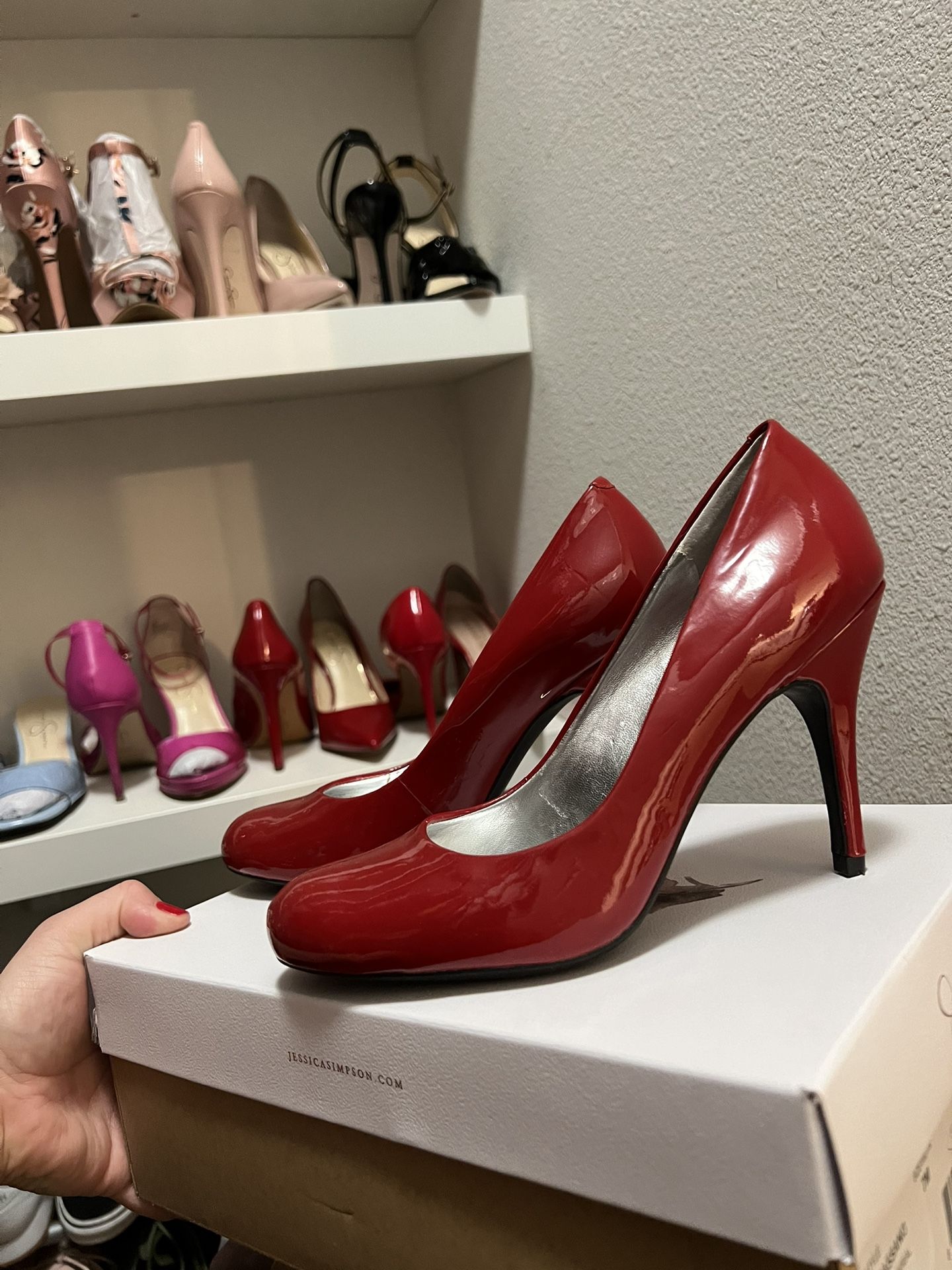 Jessica Simpson Red Heels
