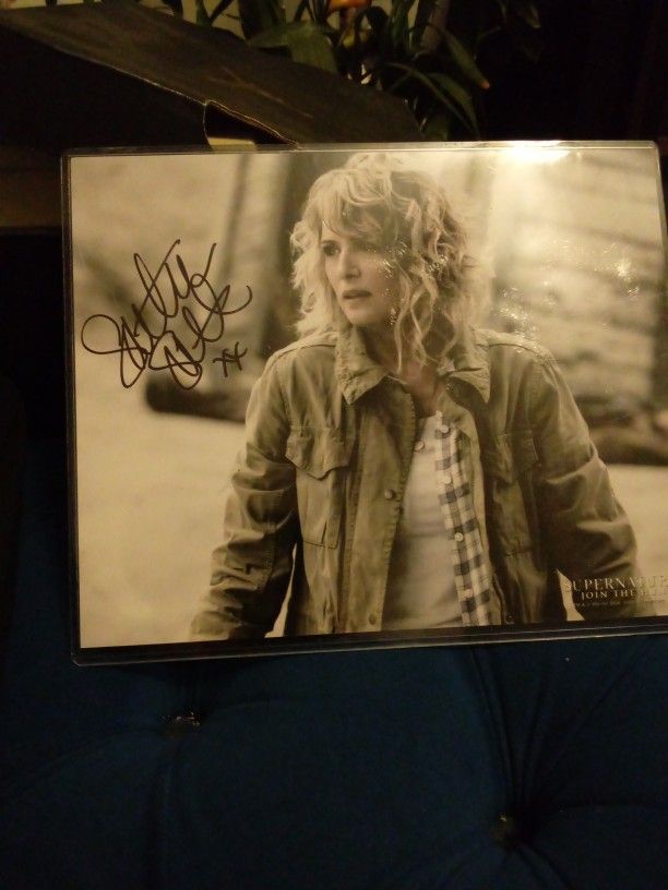 Signed Samantha Smith from Supernatural