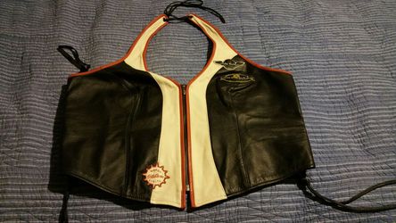 Harley Davidson Original woman's leather vest