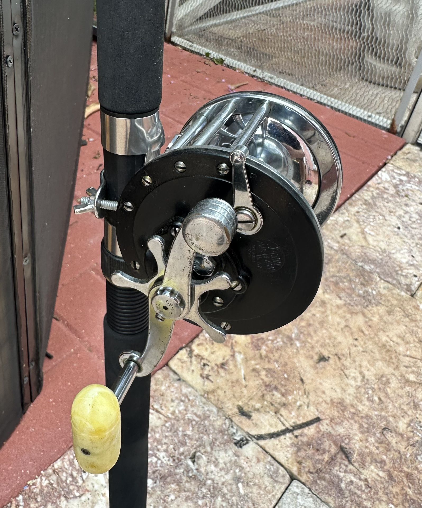 Vintage Penn 67 Long Beach Rod And Reel Combo
