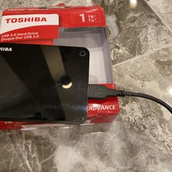 Toshiba Brand 1tb external hard drive