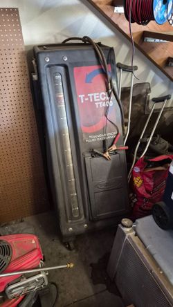 Transmission fluid flush machine