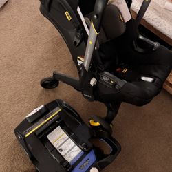 Doona Stroller With Car Seat Base 