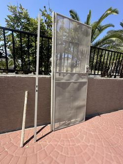Metal Safety Door 3 Feet Wide 8 Tall