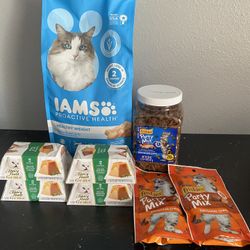 Cat Food And Treats BUNDLE