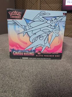 Pokemon Center Chaos Rising ETB