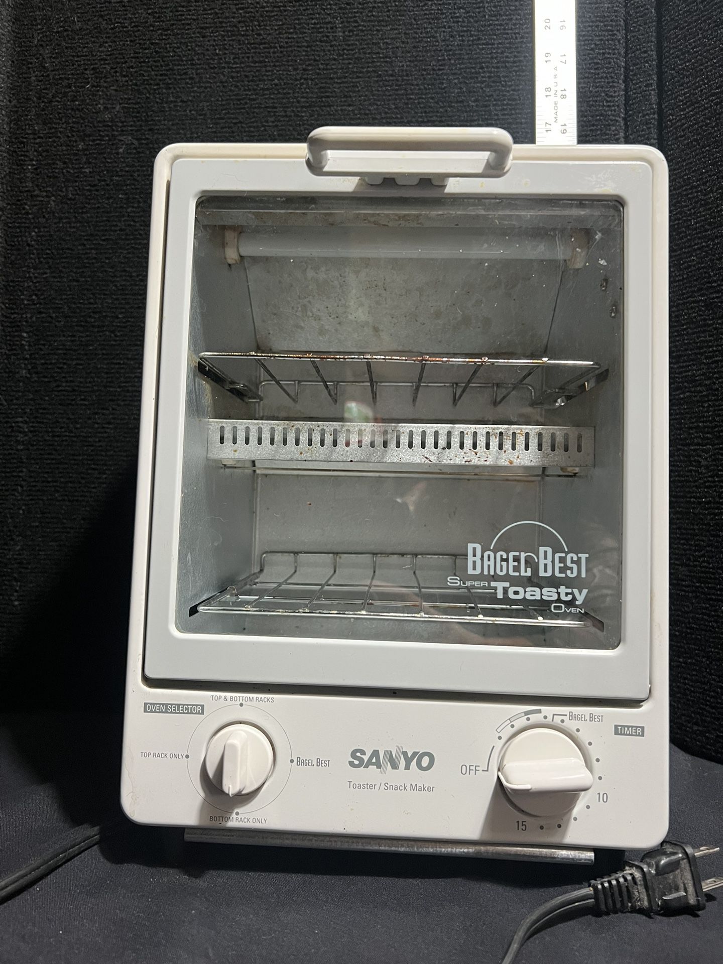 Sk 7s Sanyo Bagel Best Toaster Oven Rare Vintage Sanyo SK 7W Bagel